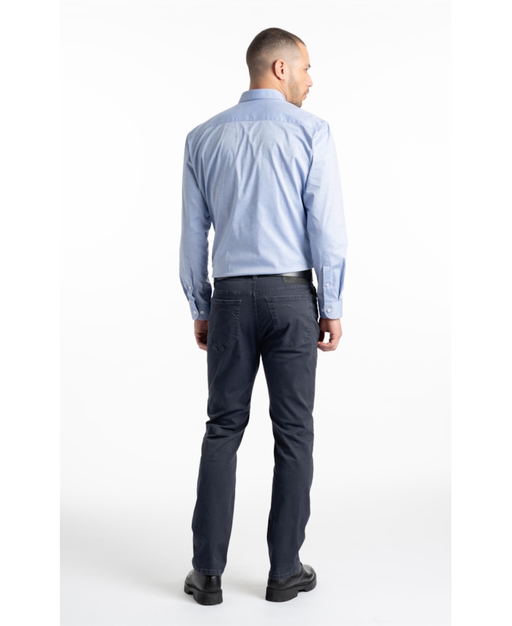 Calça Sarja Rain Slim Blue Grey