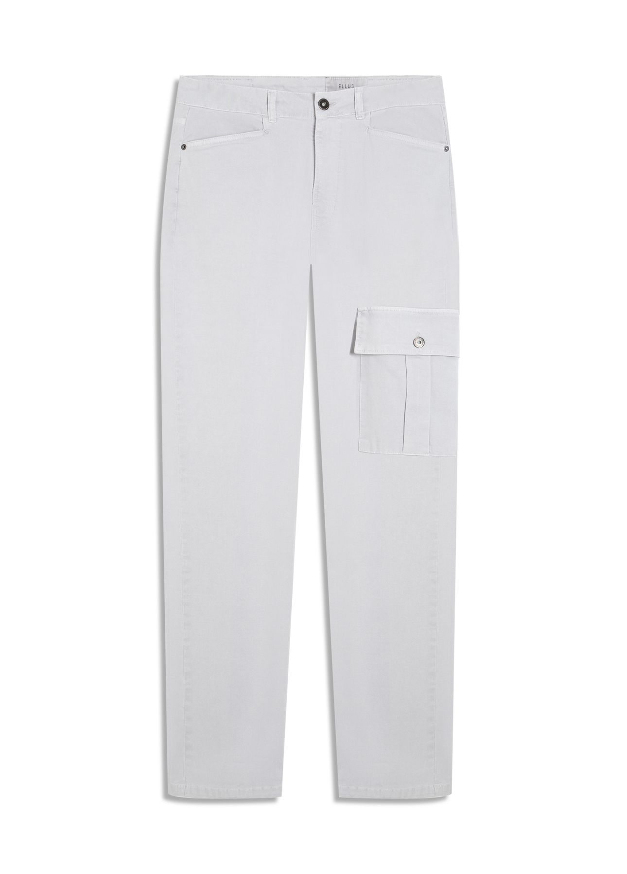 Calça Sarja Rain Slim Cargo Prata