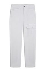 Calça Sarja Rain Slim Cargo Prata