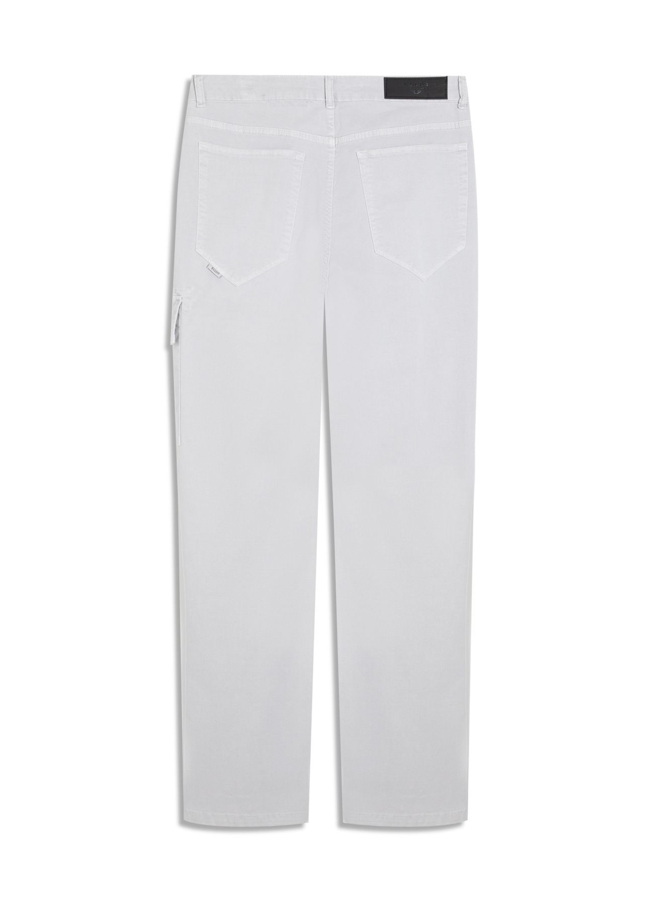 Calça Sarja Rain Slim Cargo Prata