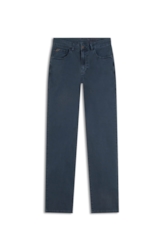 Calça Sarja Rain Slim Easa Azul Carbono