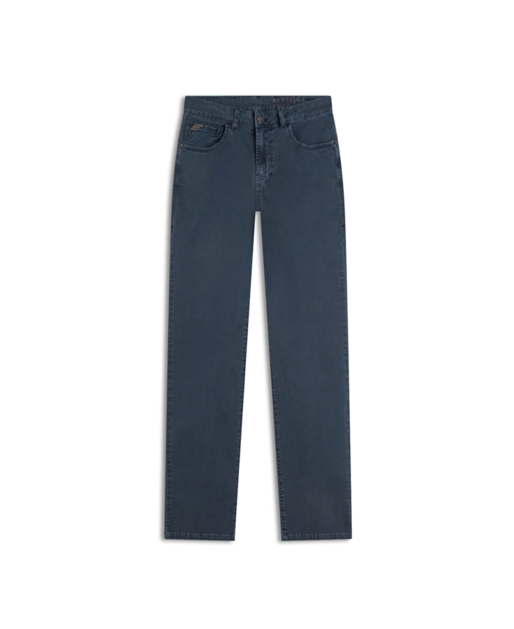 Calça Sarja Rain Slim Easa Azul Carbono