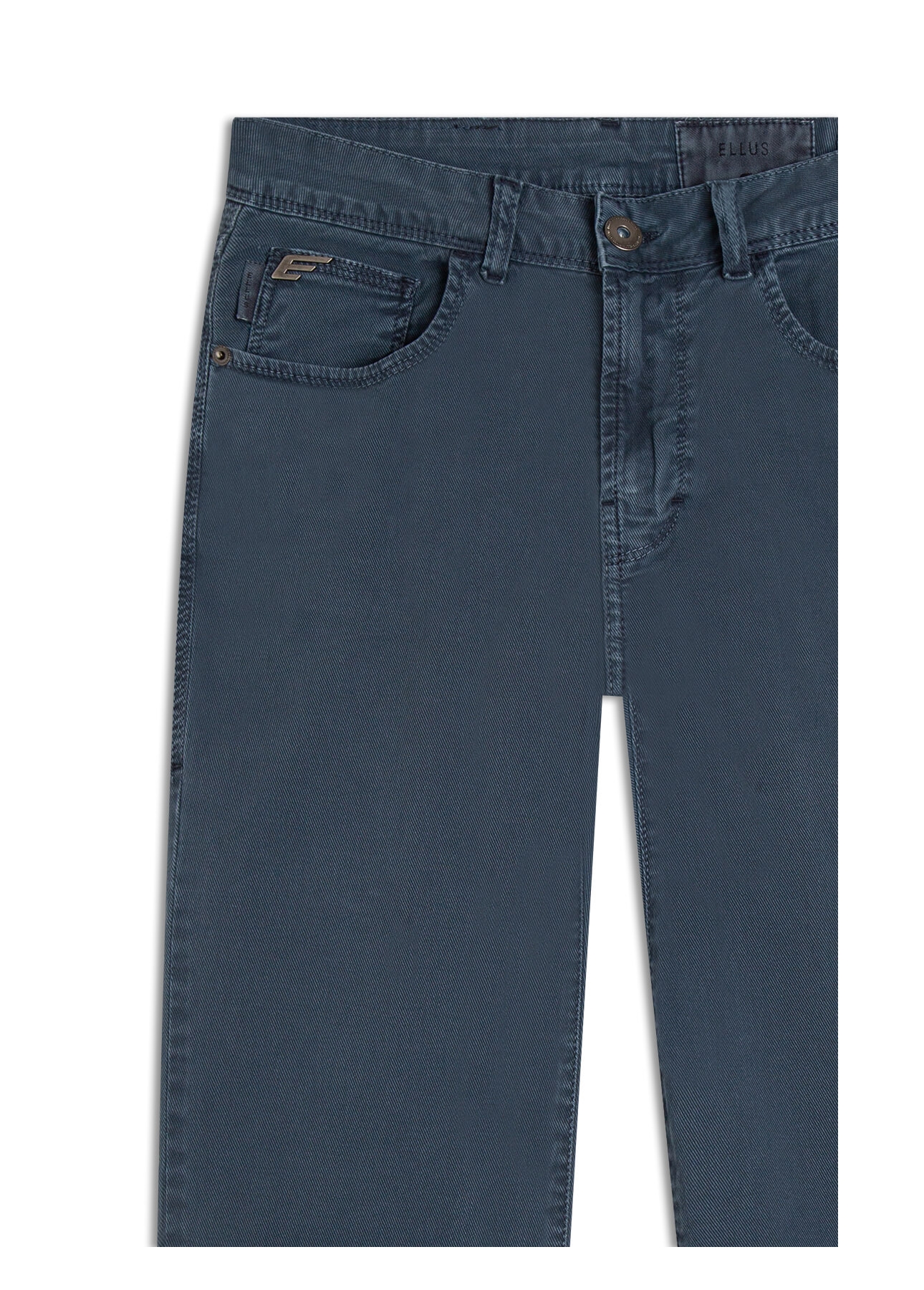 Calça Sarja Rain Slim Easa Azul Carbono