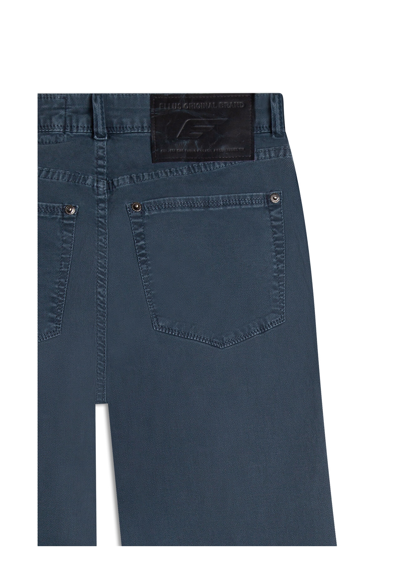Calça Sarja Rain Slim Easa Azul Carbono