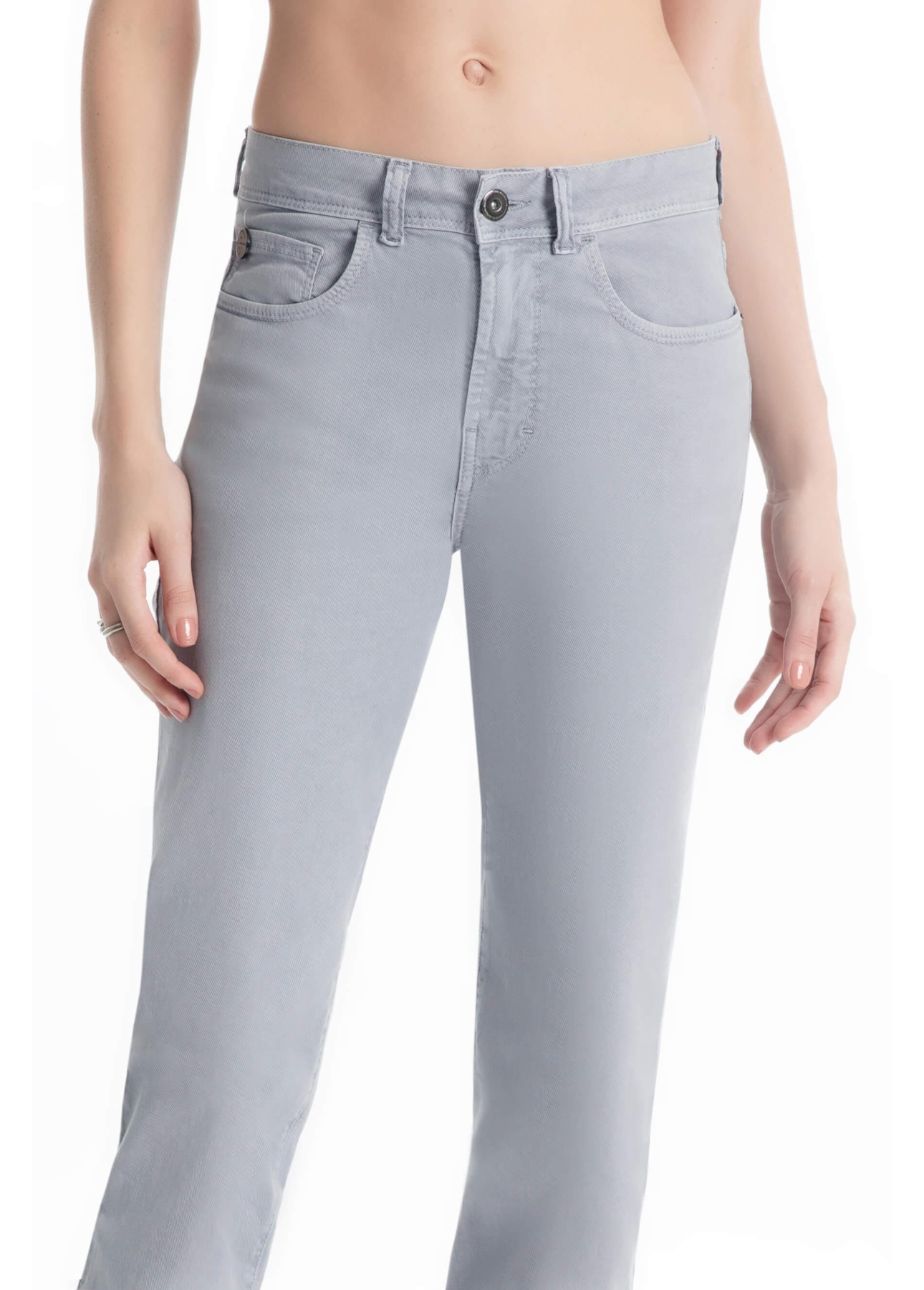 Calça Sarja Rain Slim Lavanda