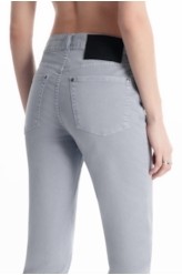 Calça Sarja Rain Slim Lavanda