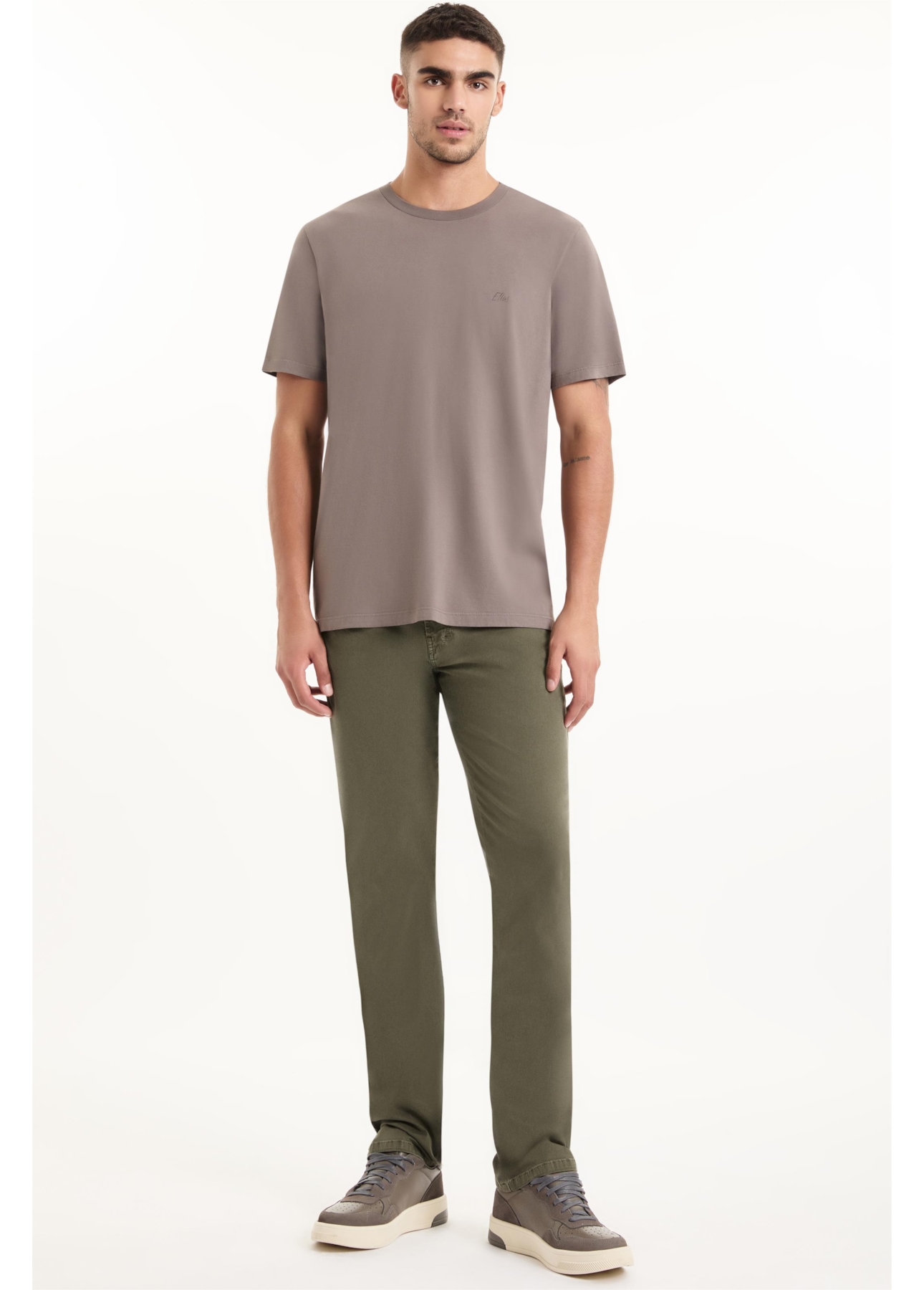 Calça Sarja Rain Slim Verde Escuro