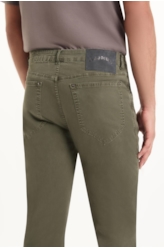 Calça Sarja Rain Slim Verde Escuro
