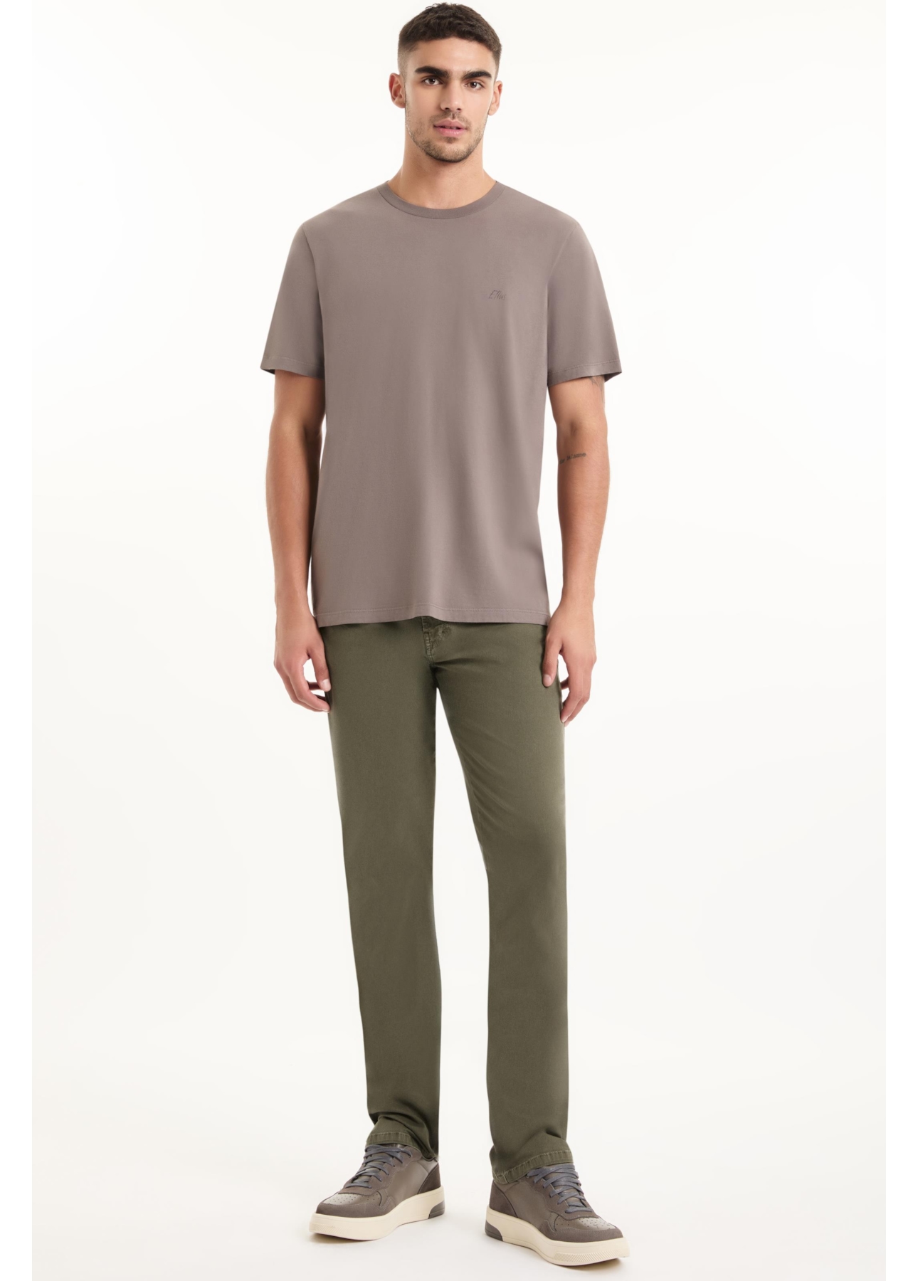 Calça Sarja Rain Slim Verde Escuro
