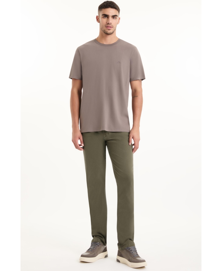Calça Sarja Rain Slim Verde Escuro