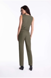 Calça Sarja Techno Straight Ellus Verde Militar