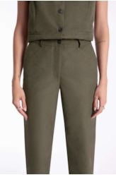 Calça Sarja Techno Straight Ellus Verde Militar