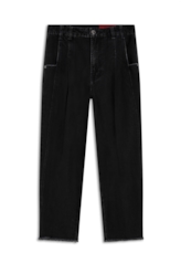Calça Saturn Denim 1732-Lav.Black C/Rebolo