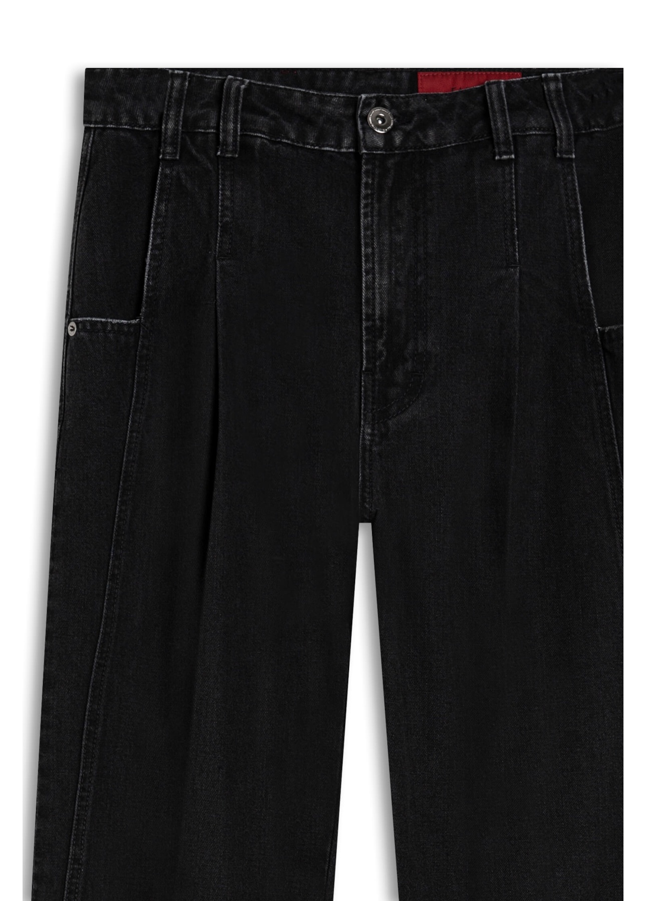 Calça Saturn Denim 1732-Lav.Black C/Rebolo