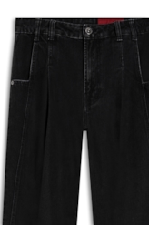 Calça Saturn Denim 1732-Lav.Black C/Rebolo