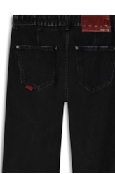 Calça Saturn Denim 1732-Lav.Black C/Rebolo