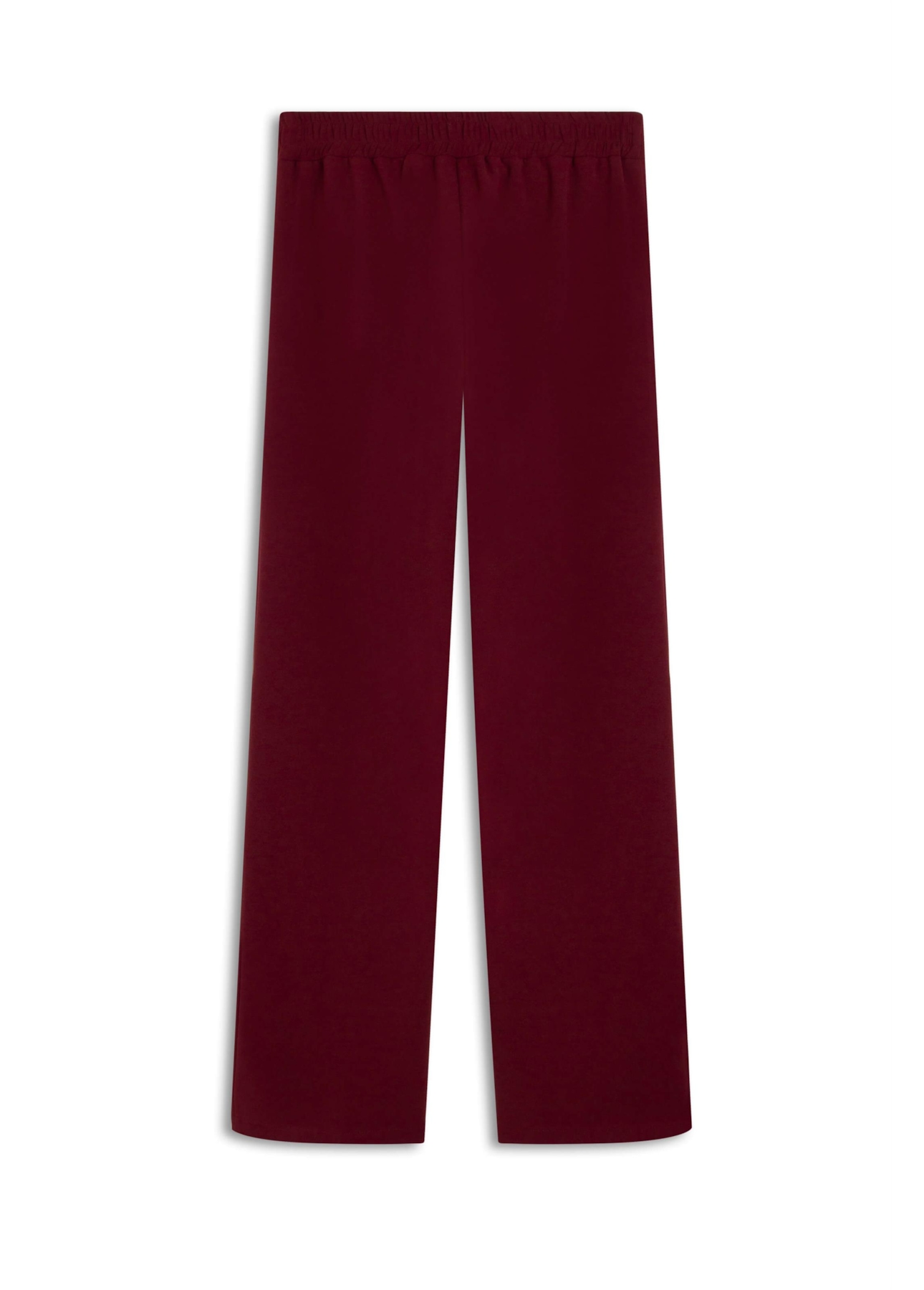 Calça Scuba Crepe Elastic Bordeaux