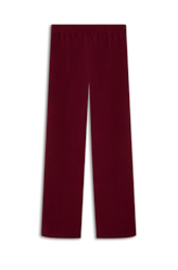 Calça Scuba Crepe Elastic Bordeaux
