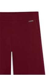 Calça Scuba Crepe Elastic Bordeaux