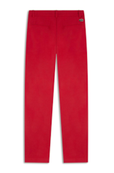 Calça Scuba Crepe Trapezio Vermelho