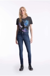 Calça Sea Elastic Hiper Skinny Lav.Escuro C/Used