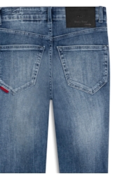 Calça Sea Elastic Hiper Skinny Lav. Medio C/ Sky