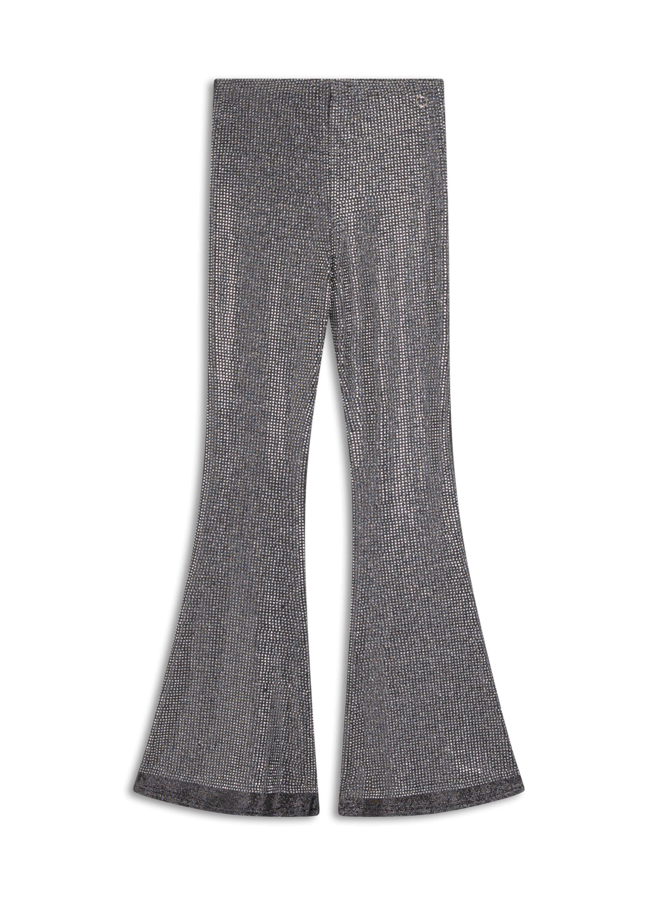Calça Shine Hotfix Bailarina Prata
