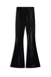 Calça Shine Hotfix Bailarina Preto