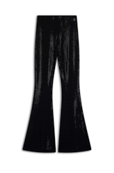 Calça Shine Hotfix Bailarina Preto
