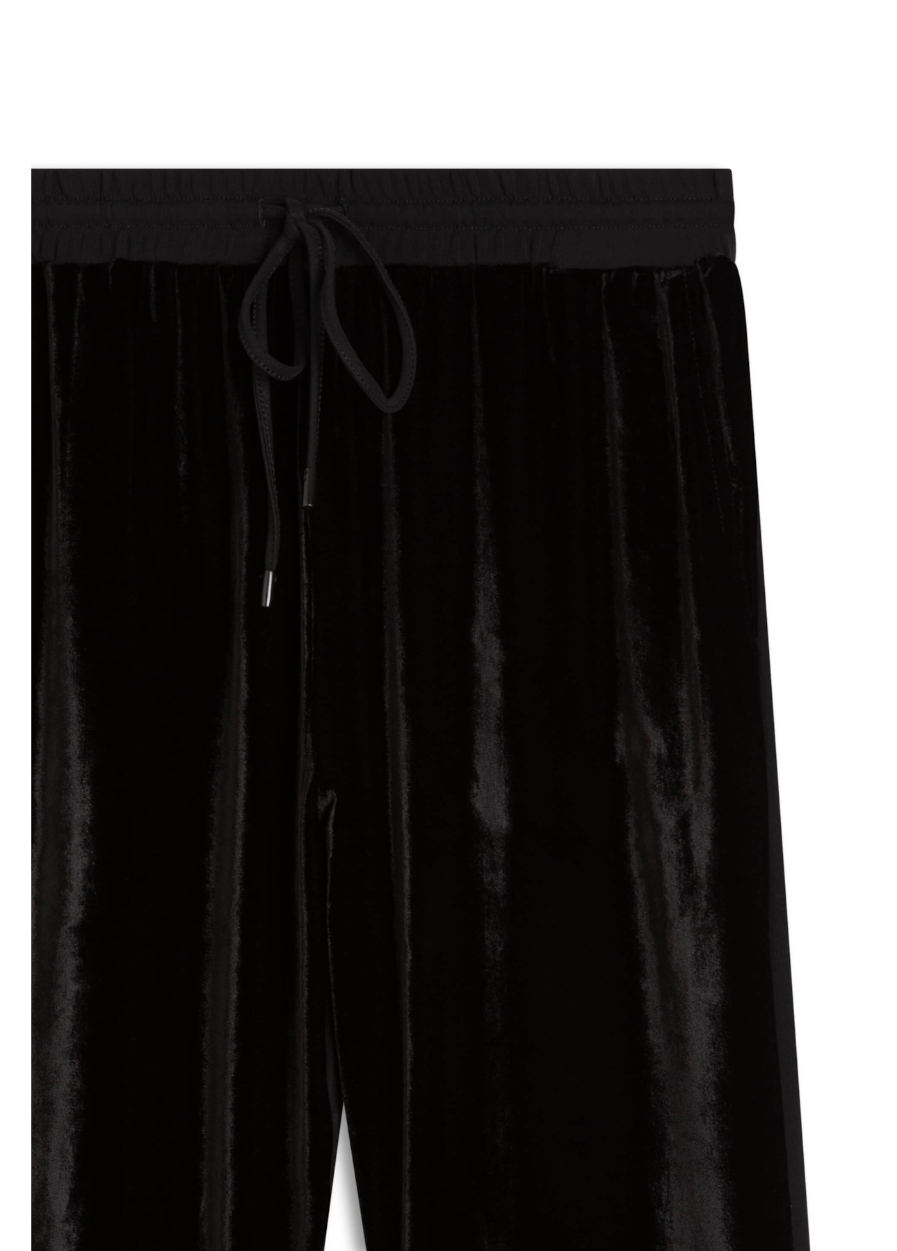 Calça Silk Velvet Straight Preto