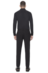 Calça Slim Alfaiataria Preto