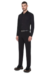 Calça Slim Alfaiataria Preto