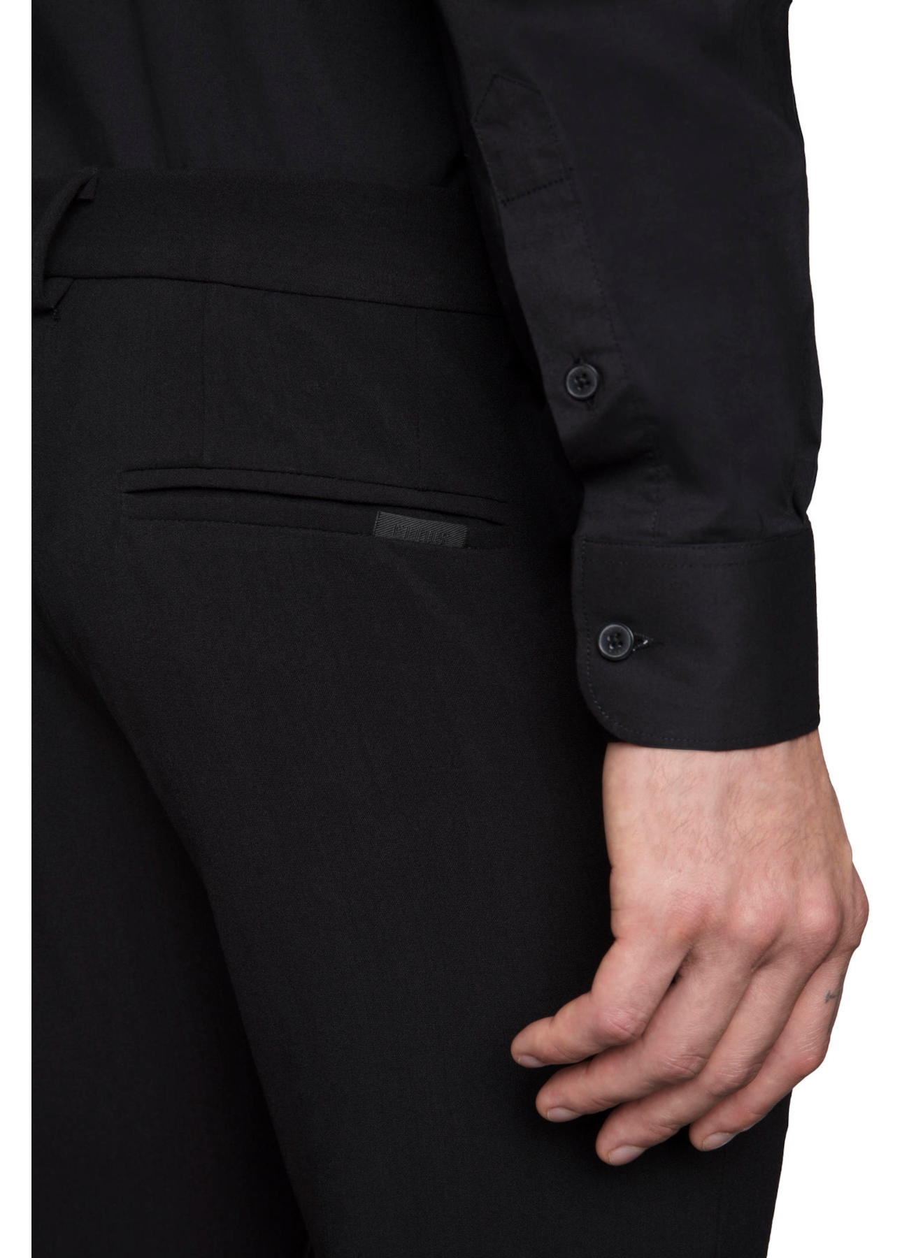 Calça Slim Alfaiataria Preto