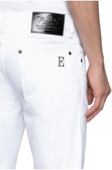Calça Slim Jogging Color Branco