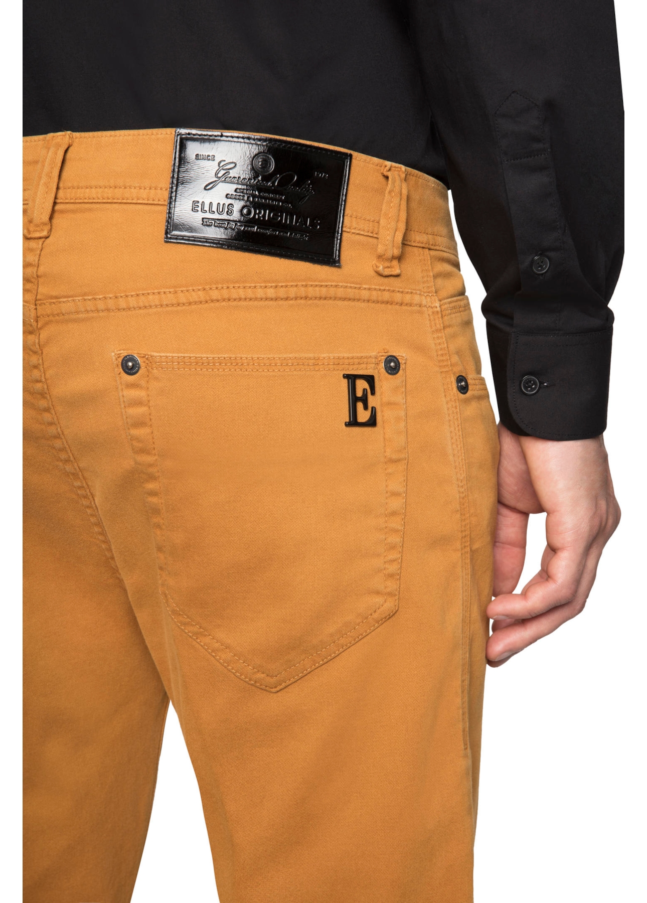 Calça Slim Jogging Color Camel