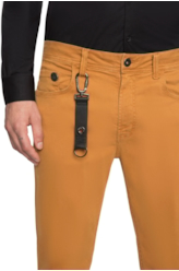 Calça Slim Jogging Color Camel