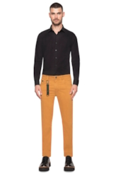 Calça Slim Jogging Color Camel