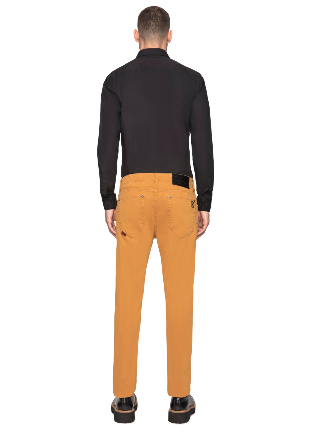 Calça Slim Jogging Color Camel