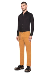Calça Slim Jogging Color Camel