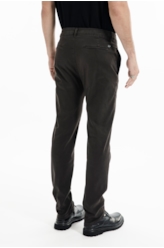 Calça Soft Color Slim Plumbo