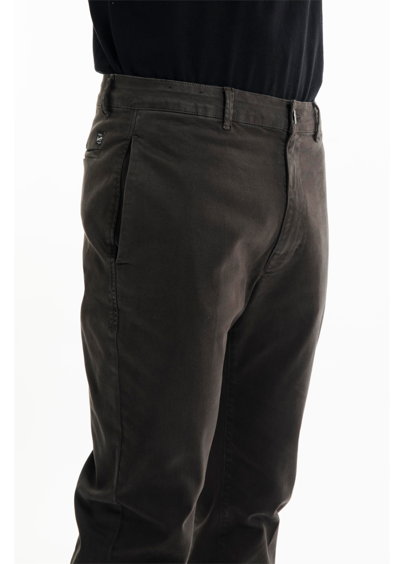 Calça Soft Color Slim Plumbo