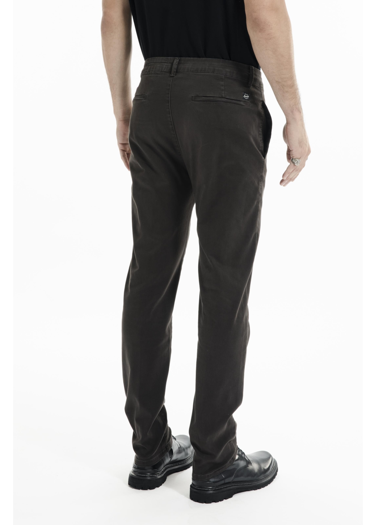Calça Soft Color Slim Plumbo