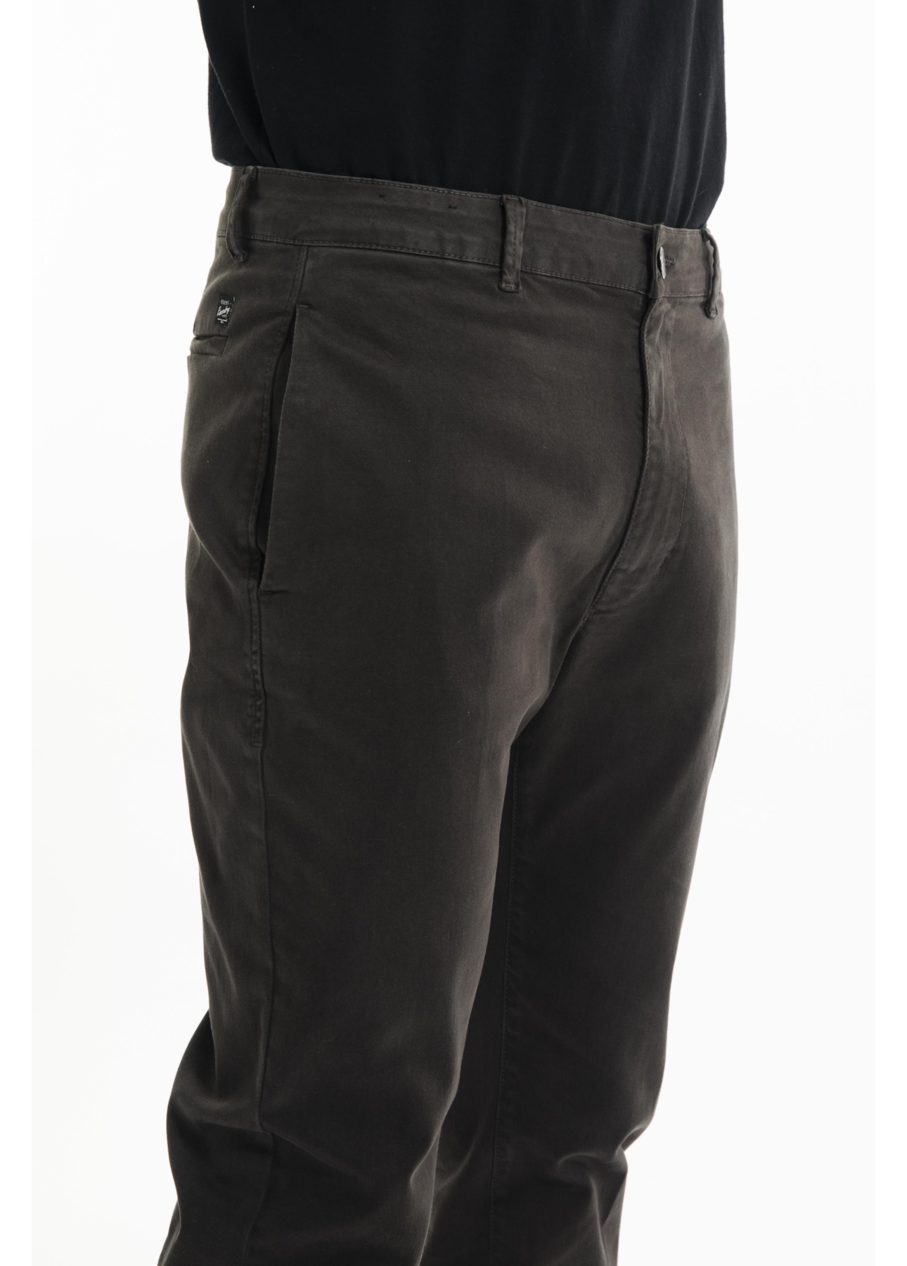 Calça Soft Color Slim Plumbo
