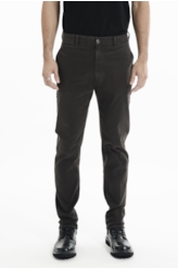 Calça Soft Color Slim Plumbo