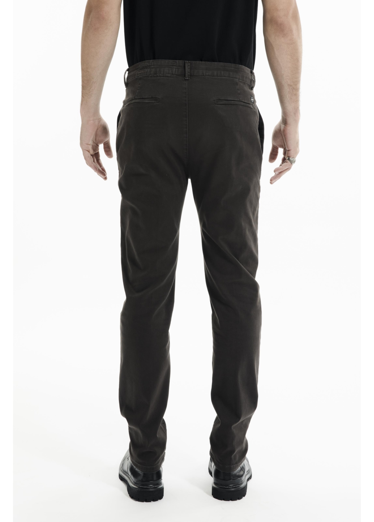 Calça Soft Color Slim Plumbo