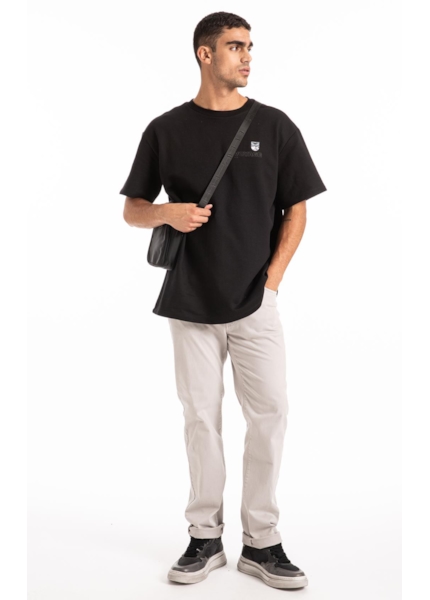 Calça Soft Color Straight Silver