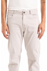 Calça Soft Color Straight Silver
