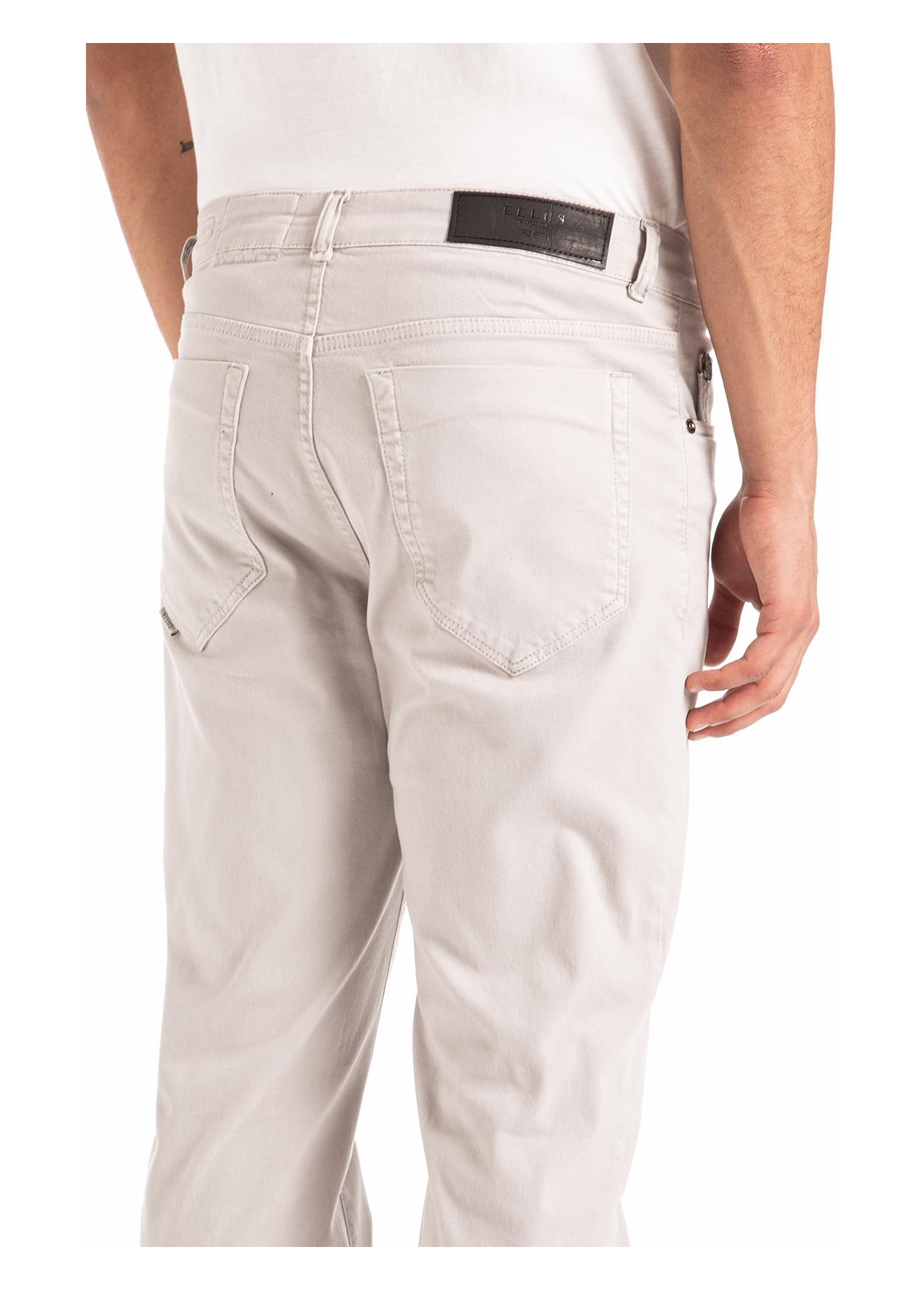 Calça Soft Color Straight Silver