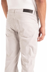 Calça Soft Color Straight Silver