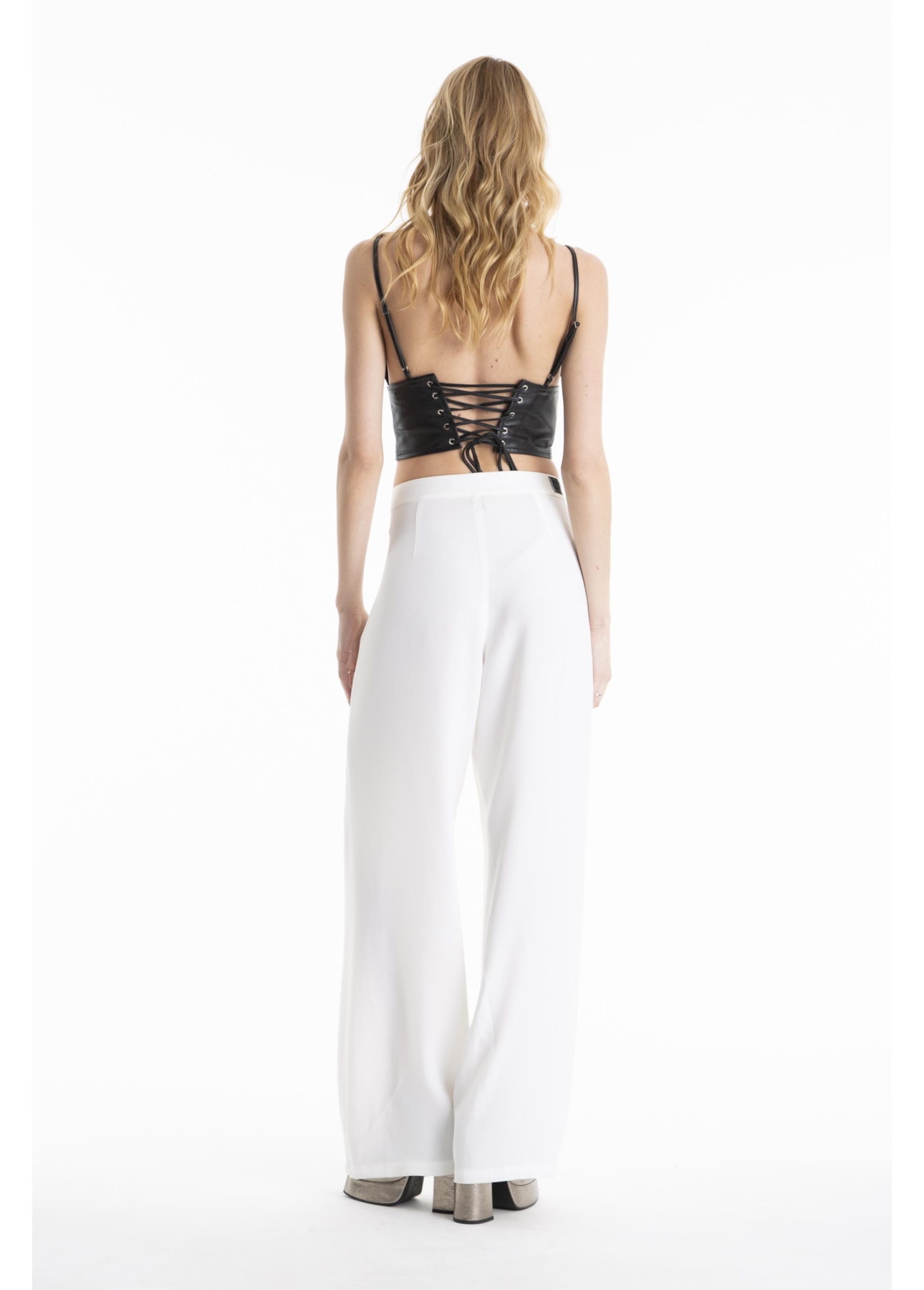Calça Soft Crepe Pantaloon Off White